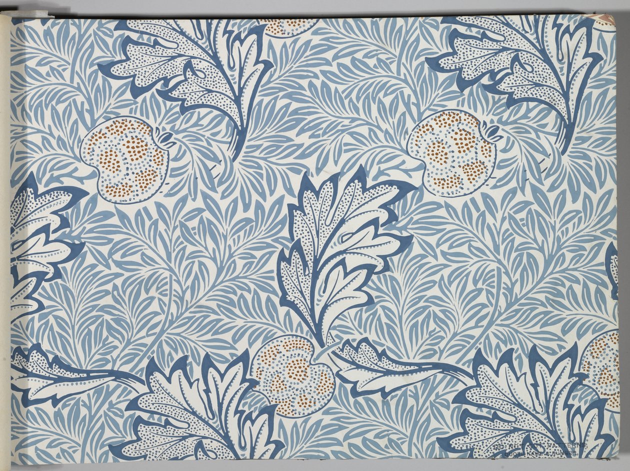 Tapettinäytekirja, ennen vuotta 1917 (painettu) tekijältä William and Company Morris