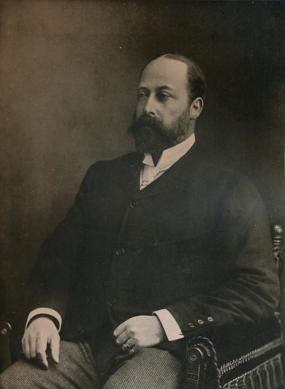 Yksityinen muotokuva kuningas Edward VII:stä, vuodelta 1890 1911 tekijältä William and Daniel Downey