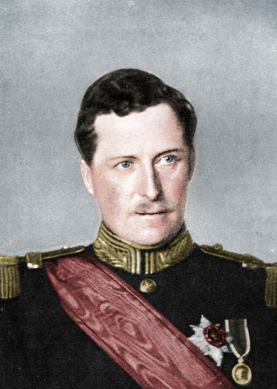 Albert, Belgian kuningas, ensimmäinen maailmansota, 1914 tekijältä William and Daniel Downey
