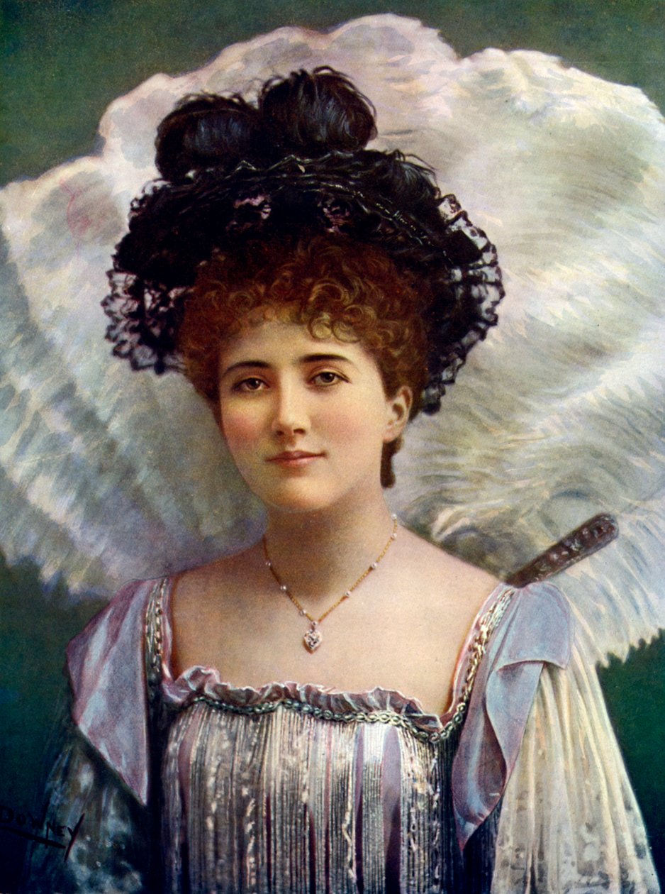 Ethel Matthews, näyttelijä, 1899-1900. tekijältä William and Daniel Downey
