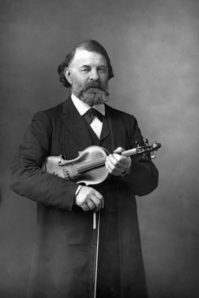 Joseph Joachim 1831-1907, unkarilainen viulisti, kapellimestari ja säveltäjä, 1890. tekijältä William and Daniel Downey