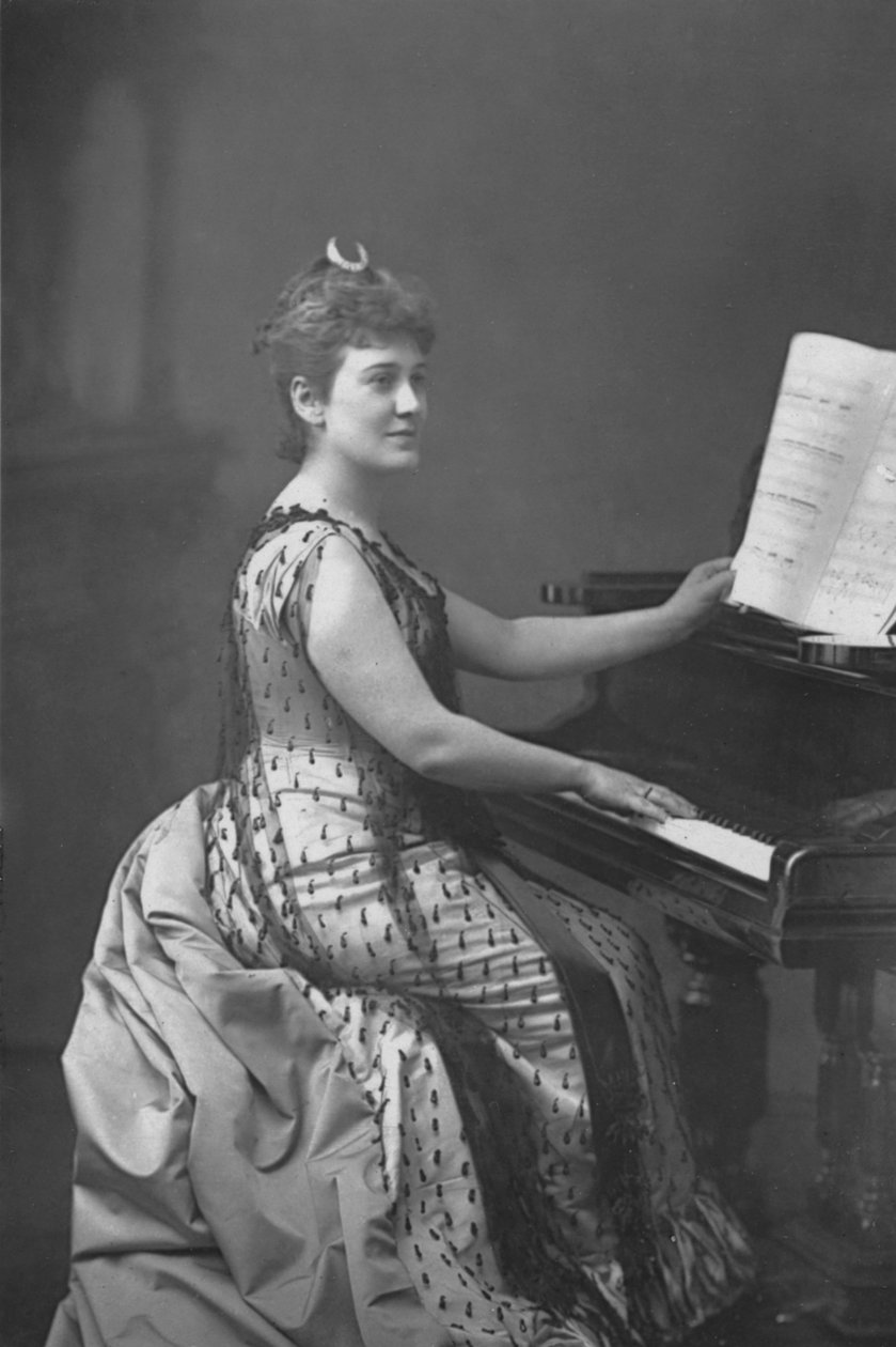 Madame Nordica, c1891 tekijältä William and Daniel Downey