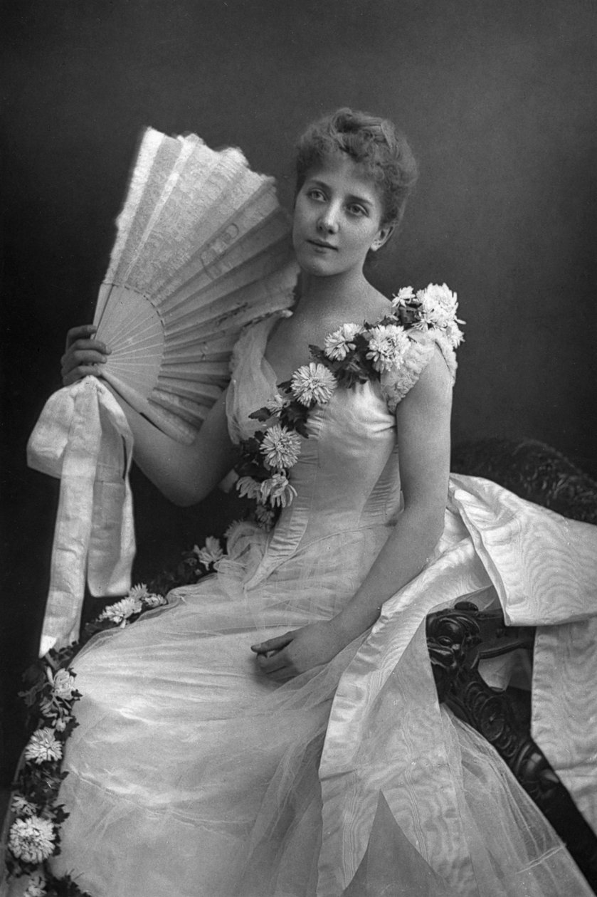Maude Millett, näyttelijä, 1890. tekijältä William and Daniel Downey