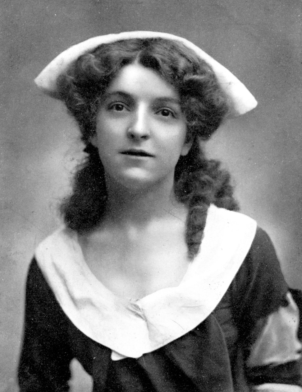 Molly McIntyre 1886-1952, skotlantilainen näyttelijä, 1905. tekijältä William and Daniel Downey