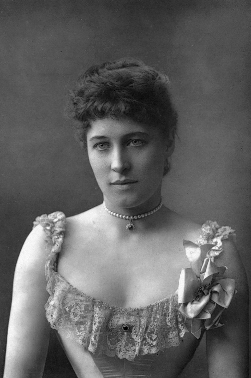 Rouva Lillie Langtry, brittiläinen näyttelijä, 1890 tekijältä William and Daniel Downey