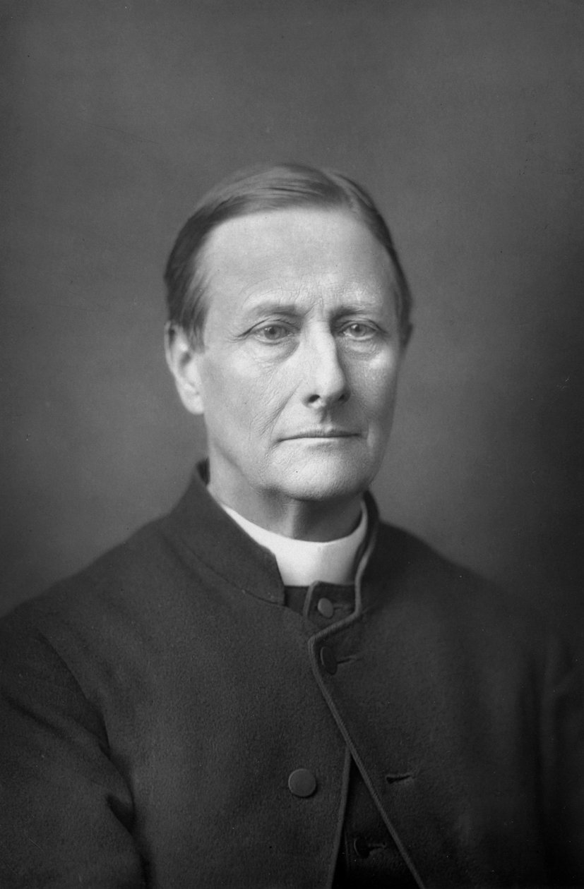 Pastori Sabine Baring-Gould 1834-1924, englantilainen hagiografi, kirjailija ja eklektinen tutkija, 1893. tekijältä William and Daniel Downey