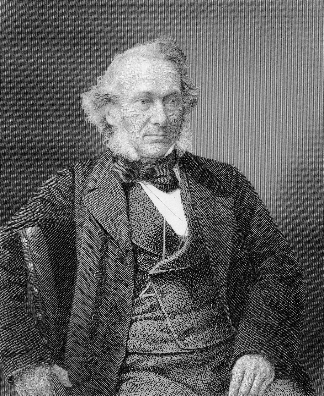 Richard Cobden, kaivertanut William Holl valokuvasta, n. 1860 tekijältä William and Daniel Downey