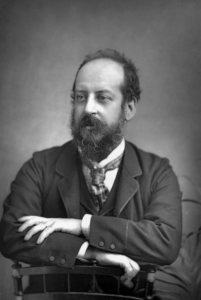Sir James Dromgole Linton 1840-1916, englantilainen taidemaalari, 1890. tekijältä William and Daniel Downey