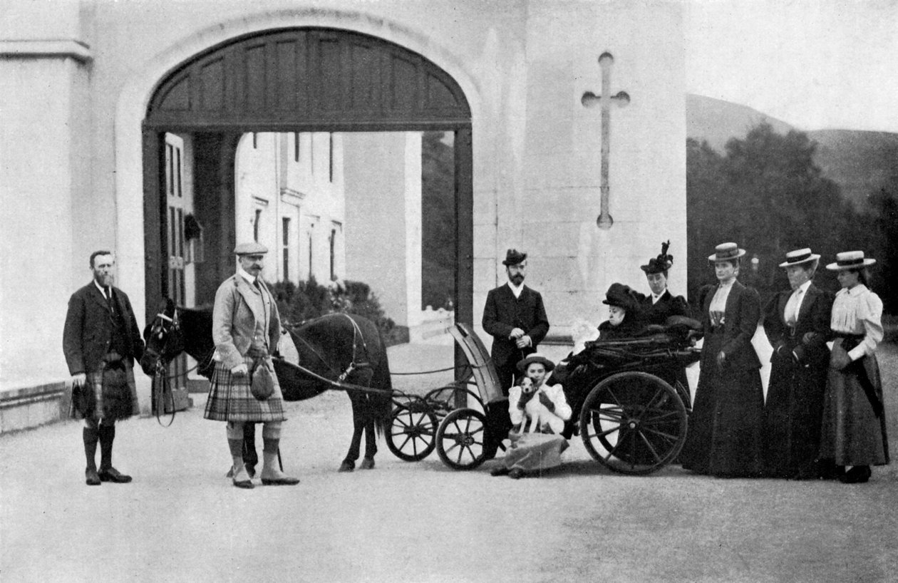 Tsaarien vierailu Balmoralissa, 1896. tekijältä William and Daniel Downey