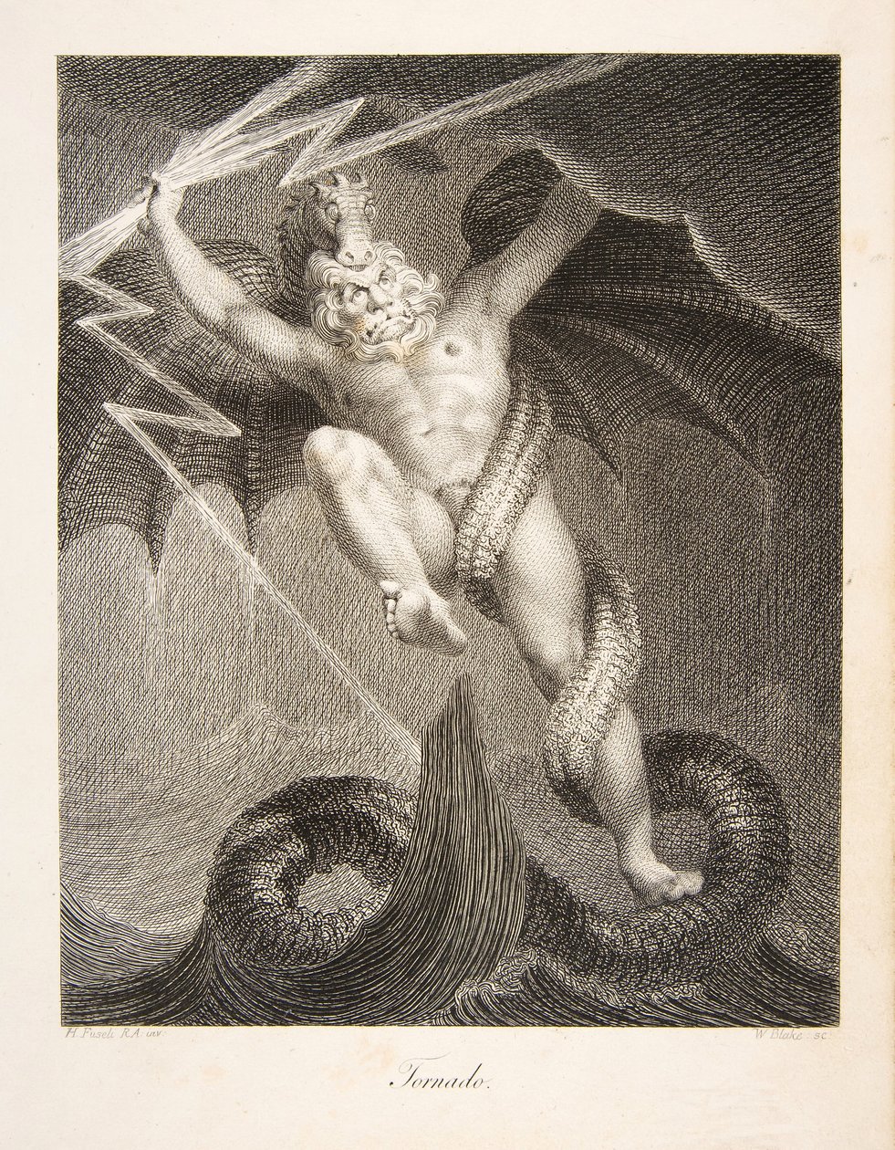 Tornado, pubi. 1795 (kaiverrus) tekijältä William and Fuseli Henry Blake