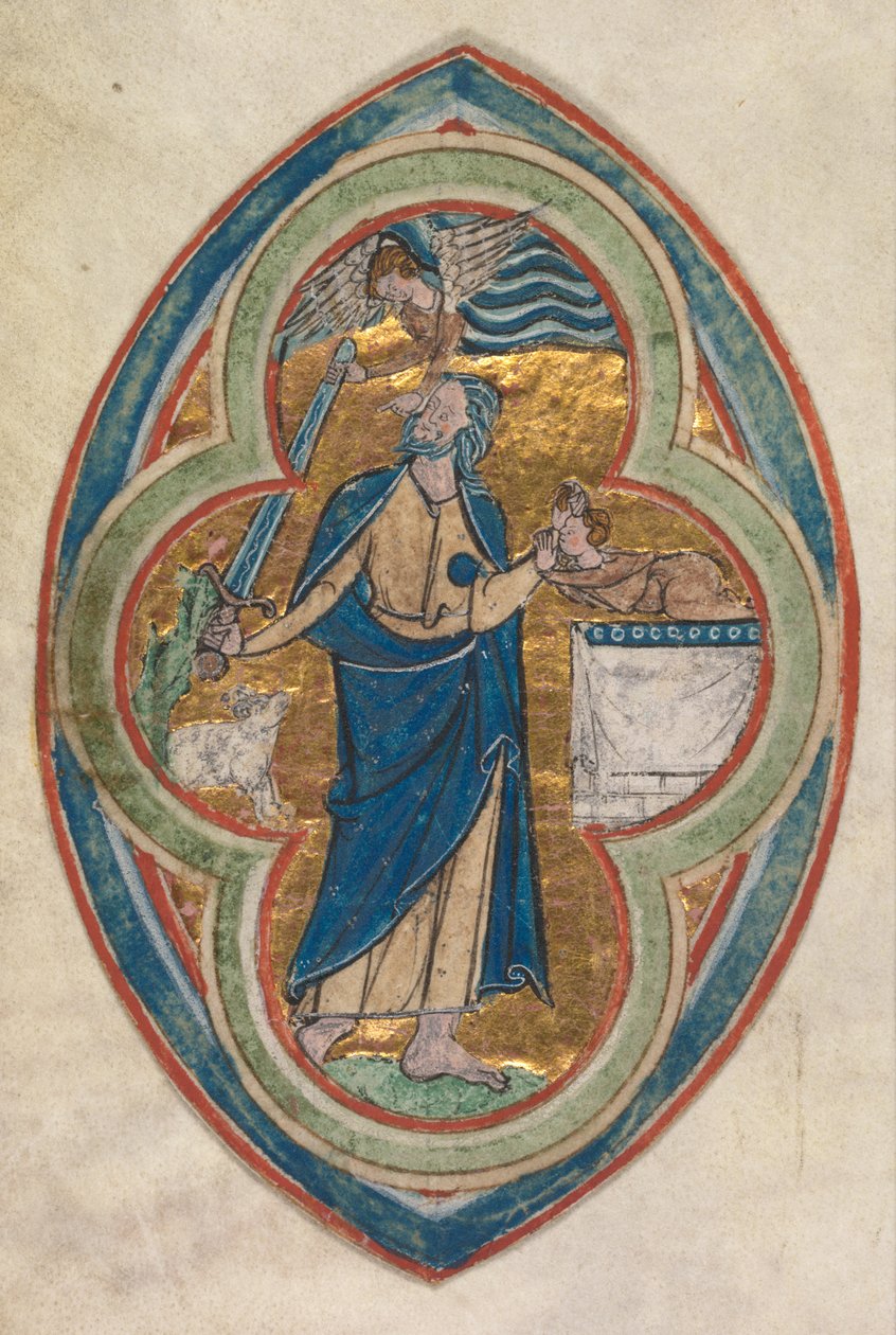 Pienoiskuva, joka on poistettu Kristuksen sukututkimuksen historian kokoelmasta..., 1200-1250 tekijältä William de Brailes