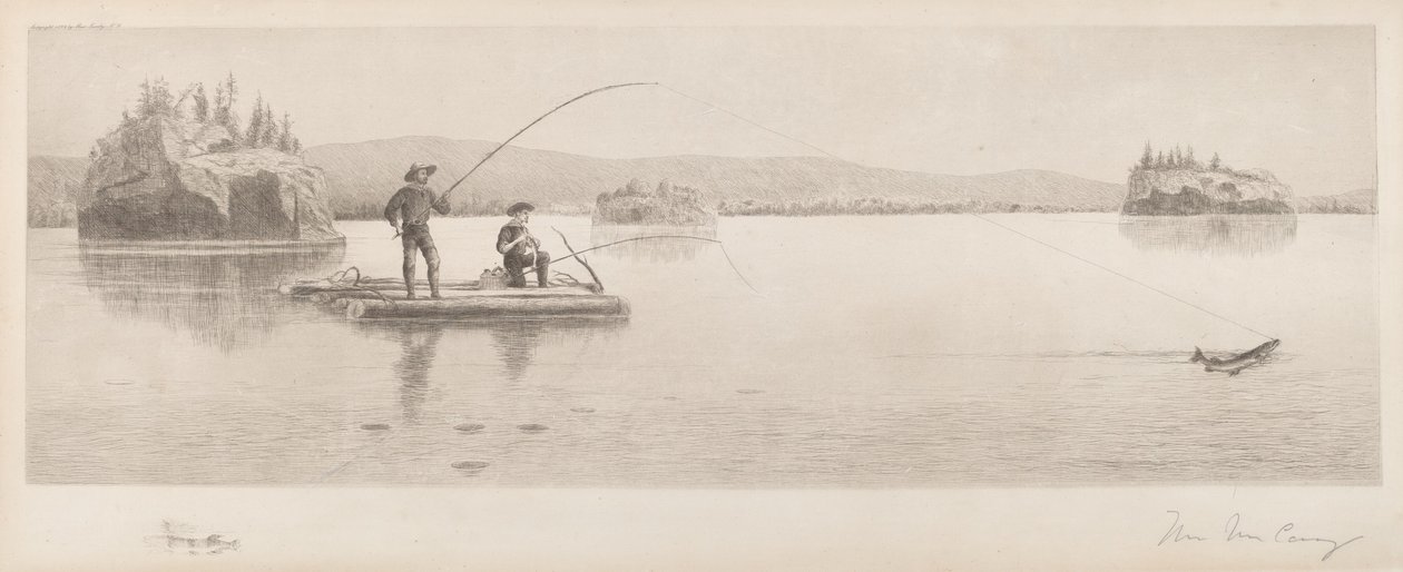 Nimetön (tukikalastus) tekijältä William de la Montagne Cary
