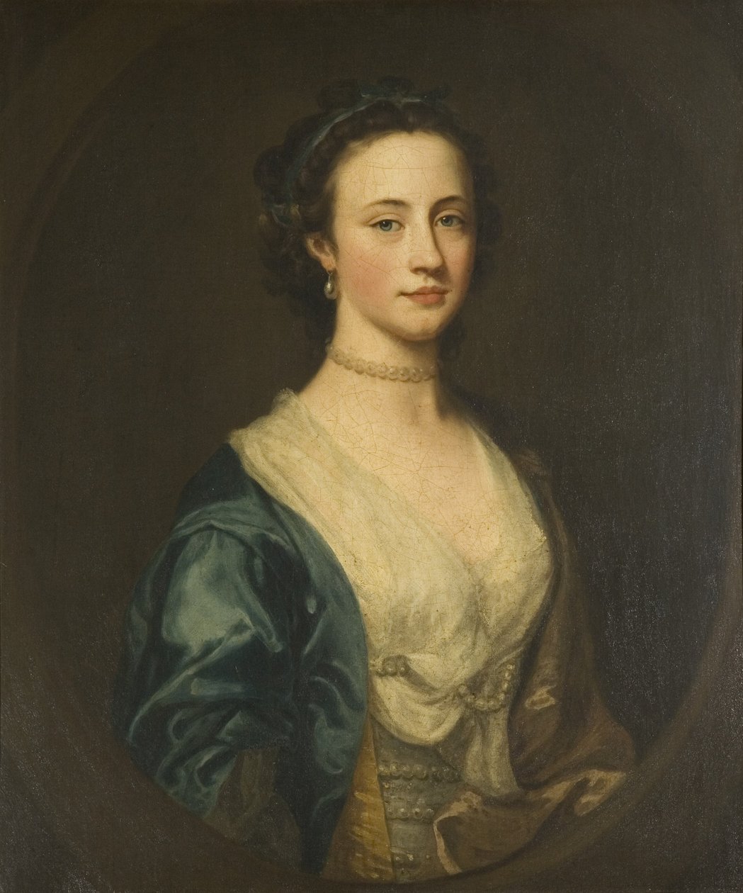 Neiti Elizabeth Jesserin muotokuva (öljy kankaalle) tekijältä William Hoare