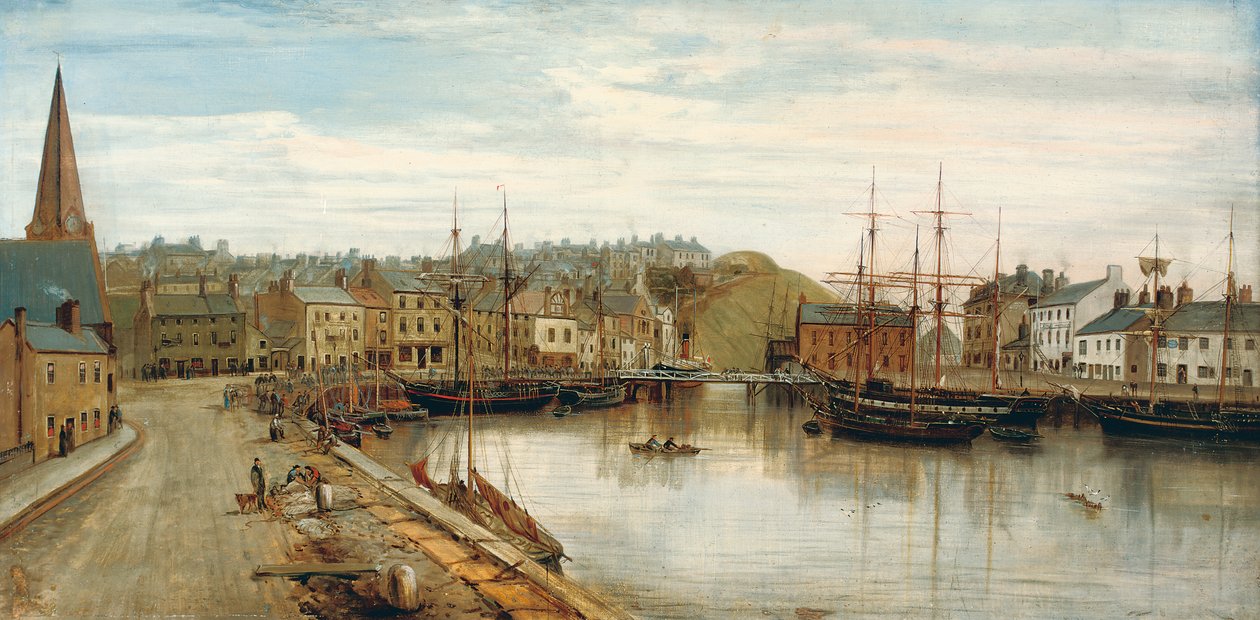 Old Harbour, Maryport, 1896 tekijältä William of Maryport Mitchell