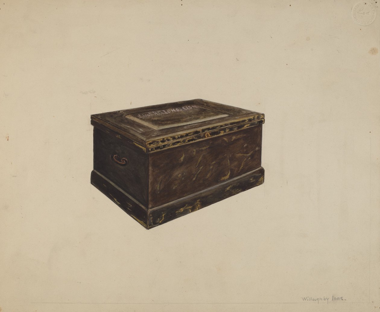 "Sea Chest", Yhdysvaltain laivasto tekijältä Willoughby Ions