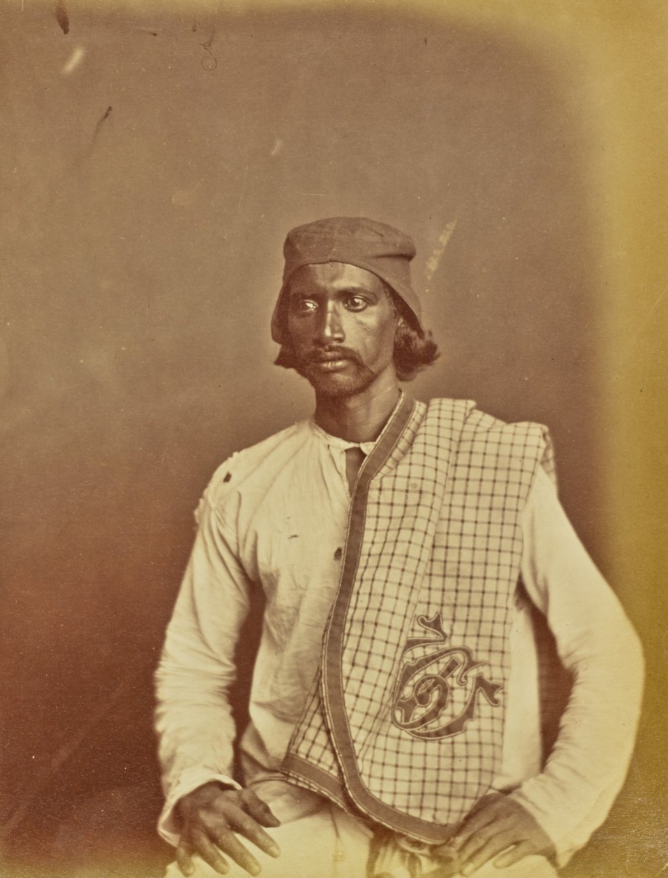 [Miehen muotokuva] tekijältä Willoughby Wallace Hooper