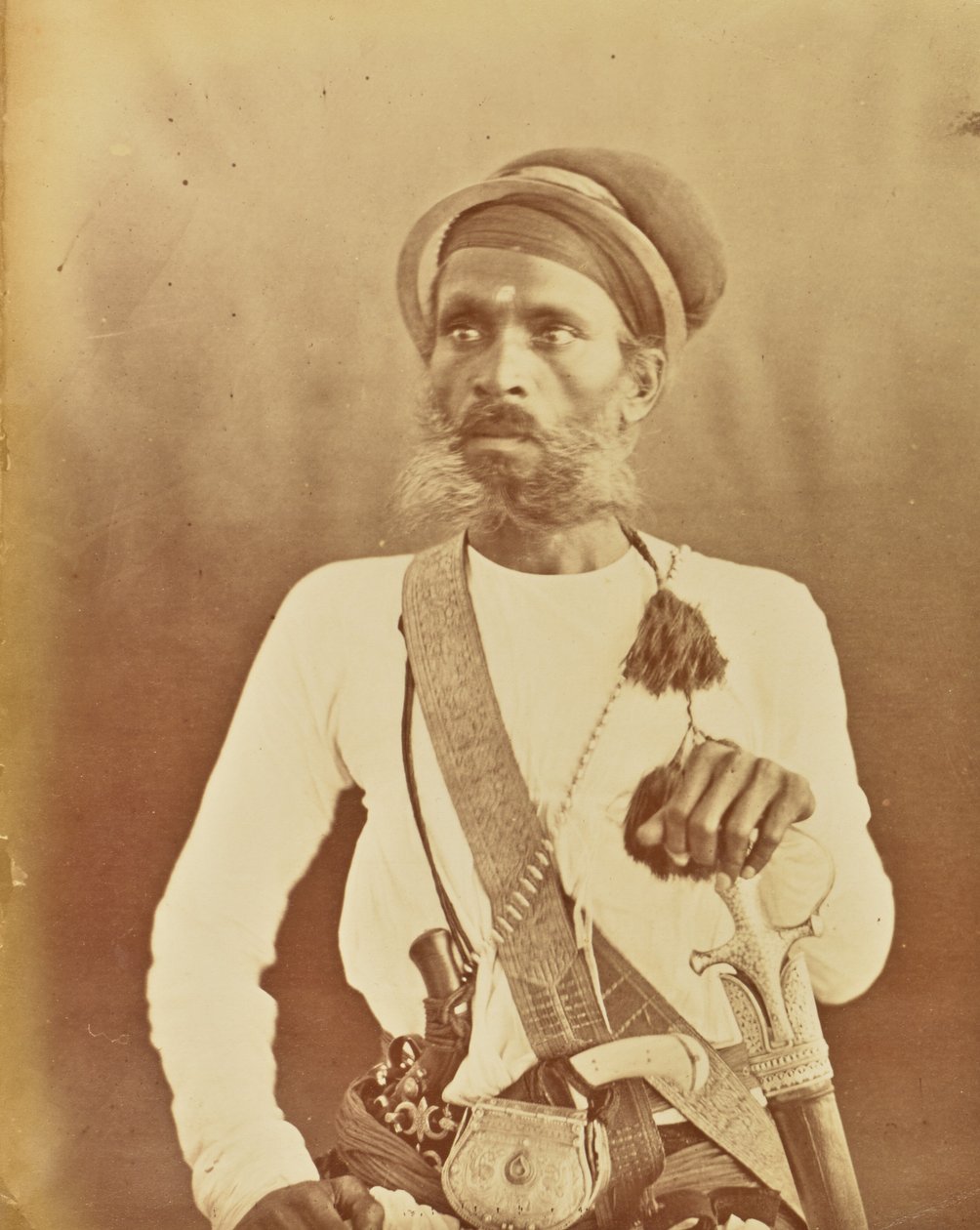 [Sikhisoturin muotokuva] tekijältä Willoughby Wallace Hooper