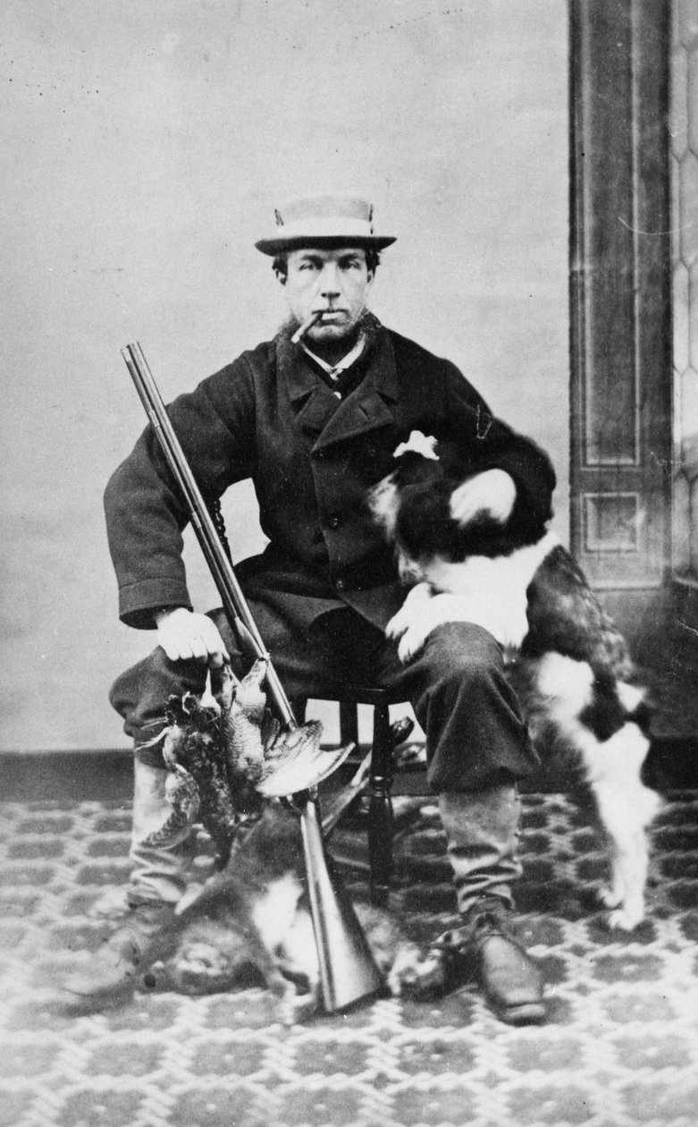 Willoughby Wallace Hooper ampumisen jälkeen, noin 1860-80. tekijältä Willoughby Wallace Hooper
