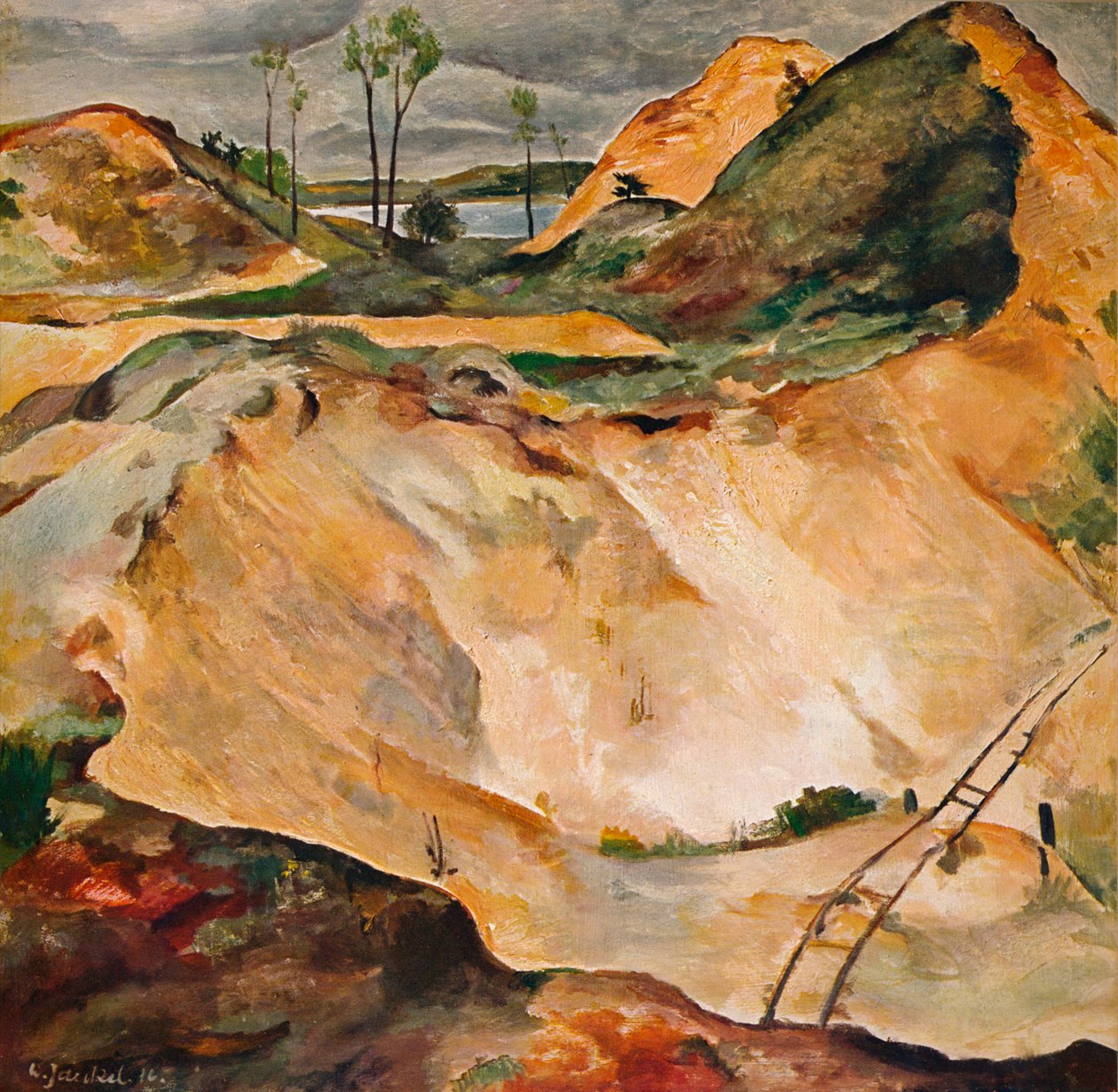 "The Sandpit", vuodelta 1921 tekijältä Willy Jaeckel