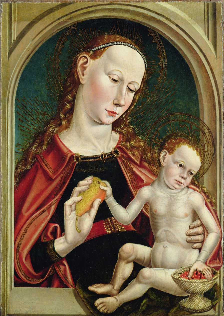 Maria ja Kristus-lapsi, 1510 tekijältä Wilm Dedecke