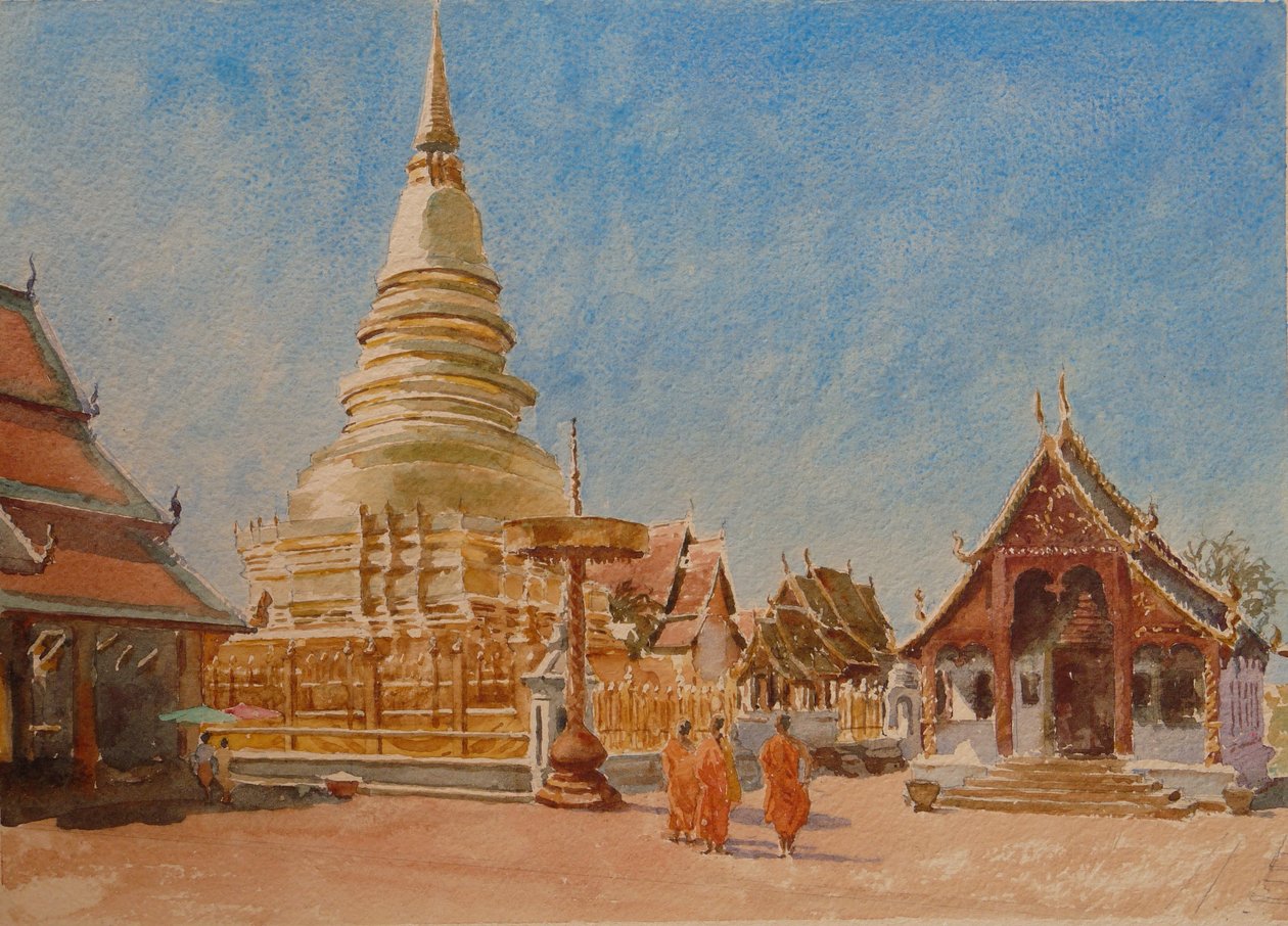 879 Wat Phrathat Haripunchai, Lamphun tekijältä Wilson Clive