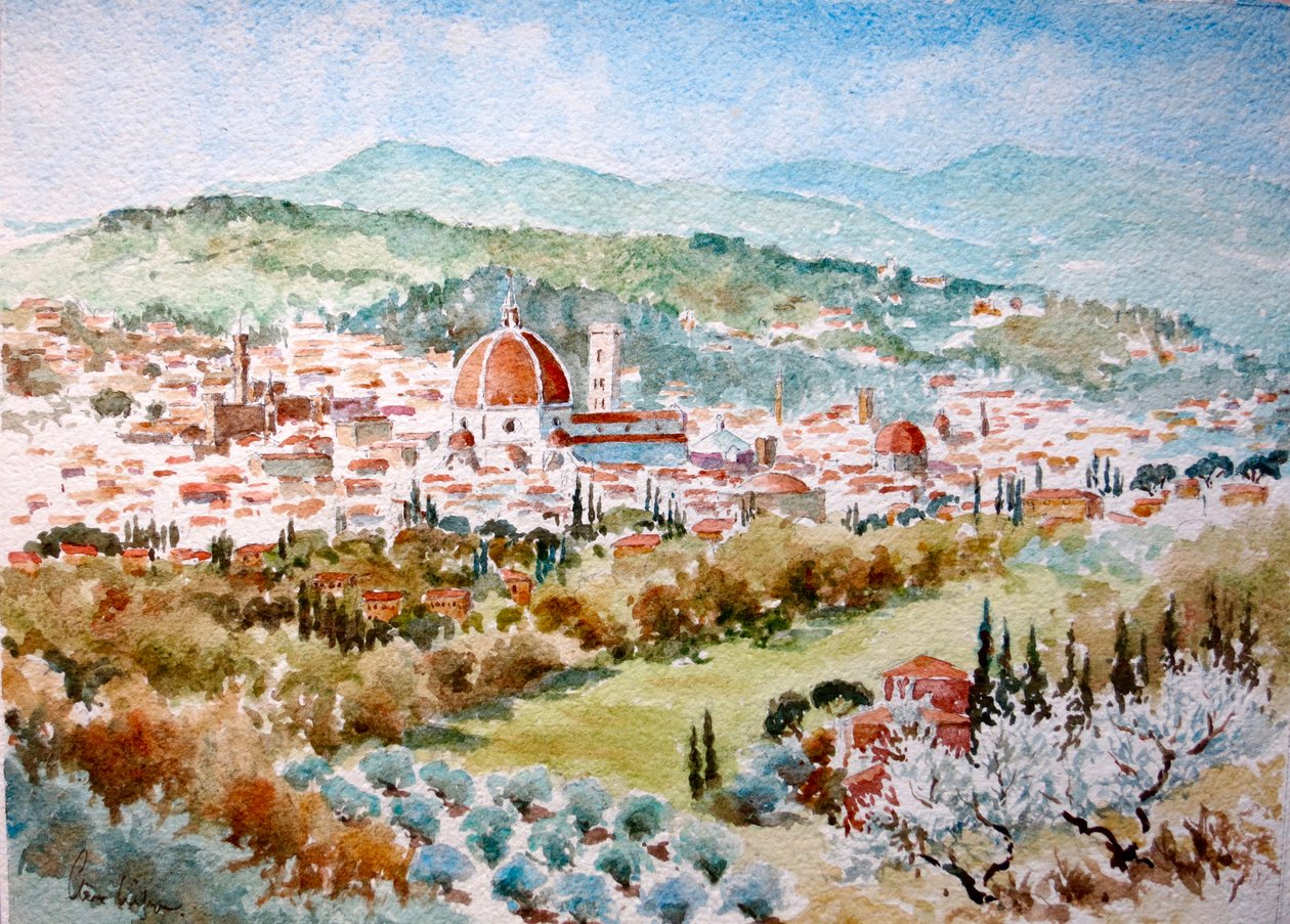 954 Spring, S. Domenico di Fiesole tekijältä Wilson Clive