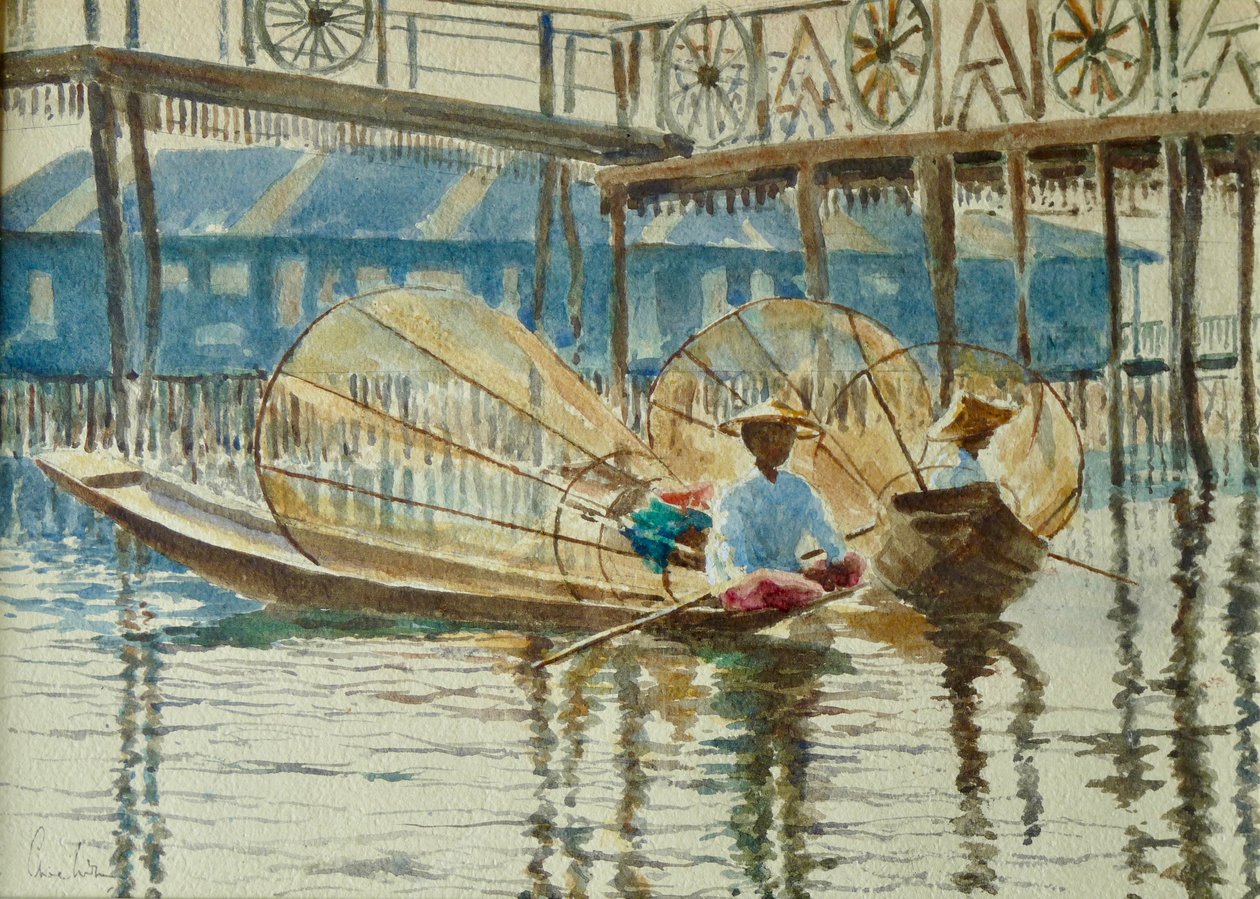 977 legrowers levossa, Inle Lake tekijältä Wilson Clive