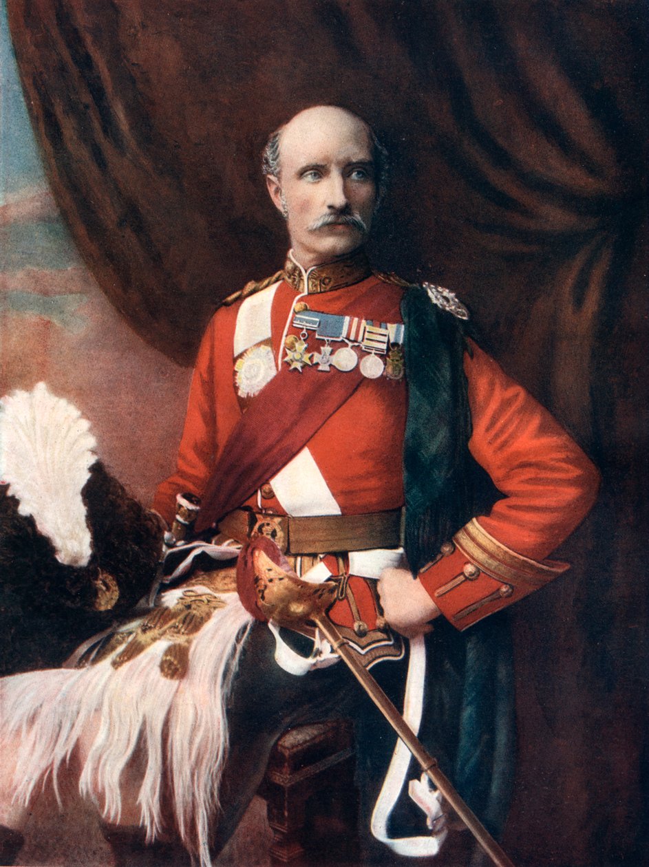 Sir George Stuart White, Britannian armeijan kenraali, 1902 tekijältä Window and Grove