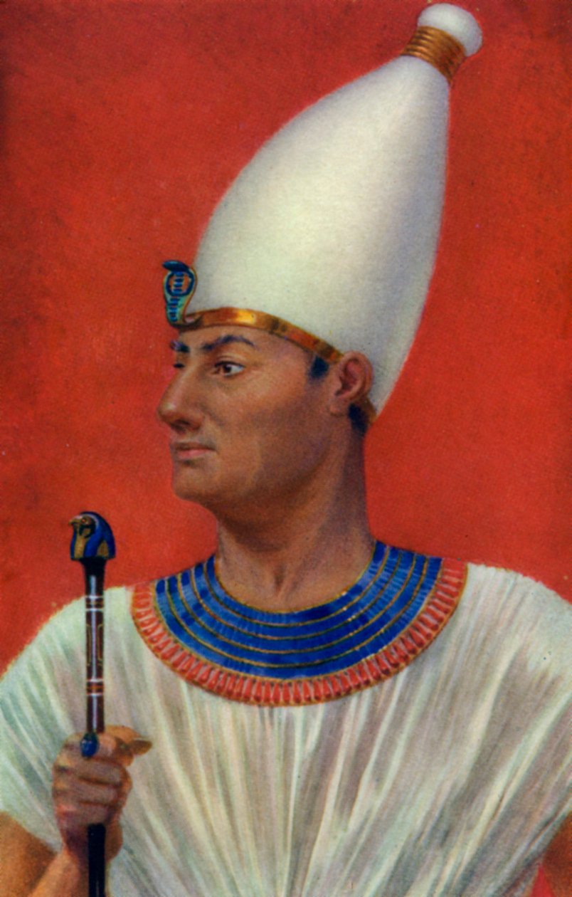 Thutmosis III, 18. dynastian muinainen egyptiläinen faarao, 1400-luku eKr. 1926. tekijältä Winifred Mabel Brunton