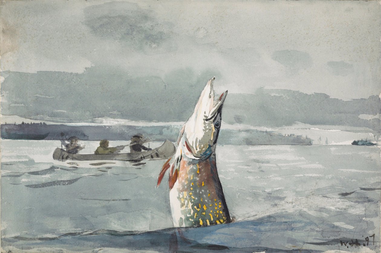  St. John -järvi tekijältä Winslow Homer