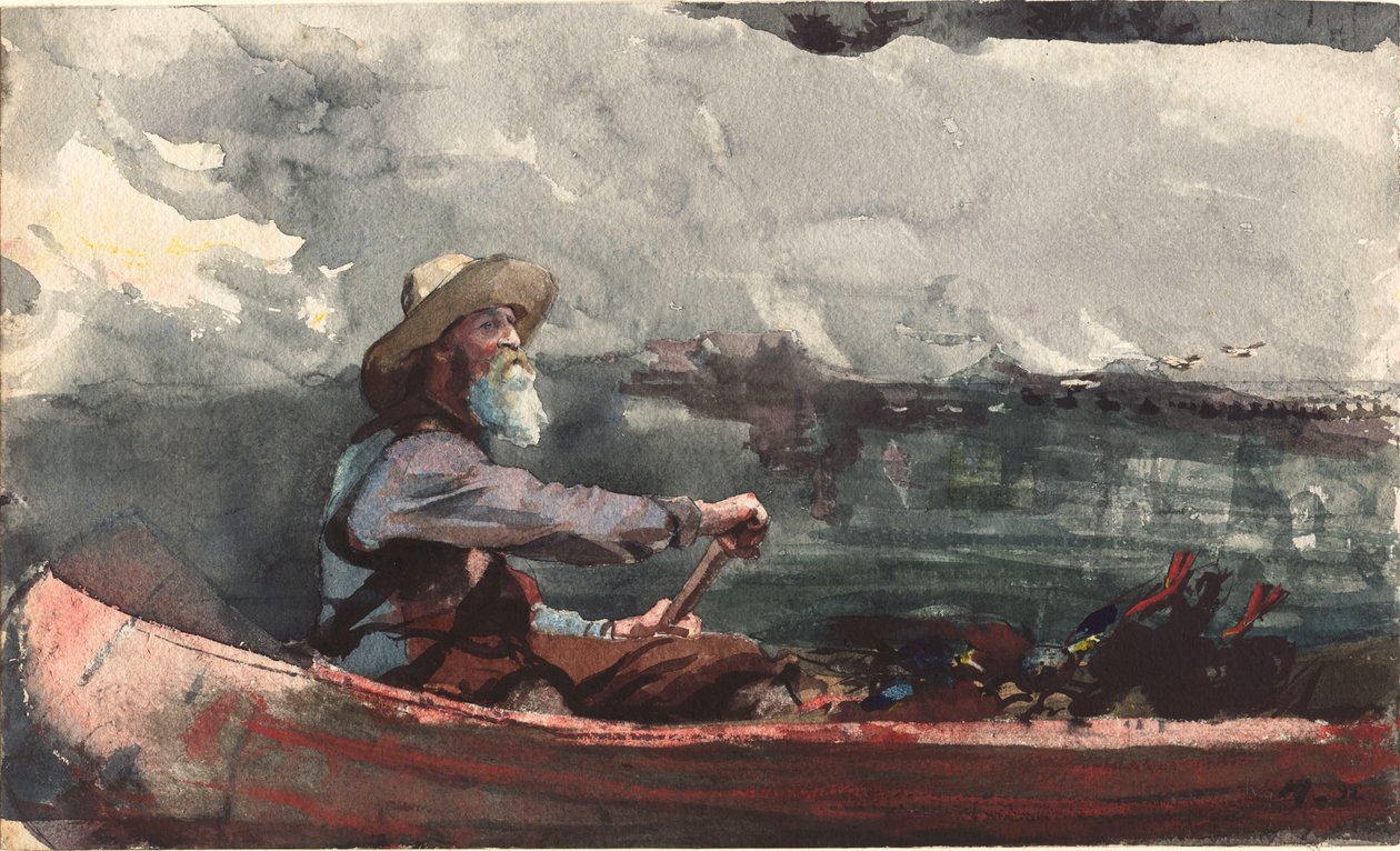 Adirondacks opas tekijältä Winslow Homer