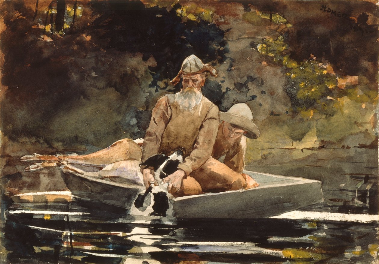 Metsästyksen jälkeen tekijältä Winslow Homer
