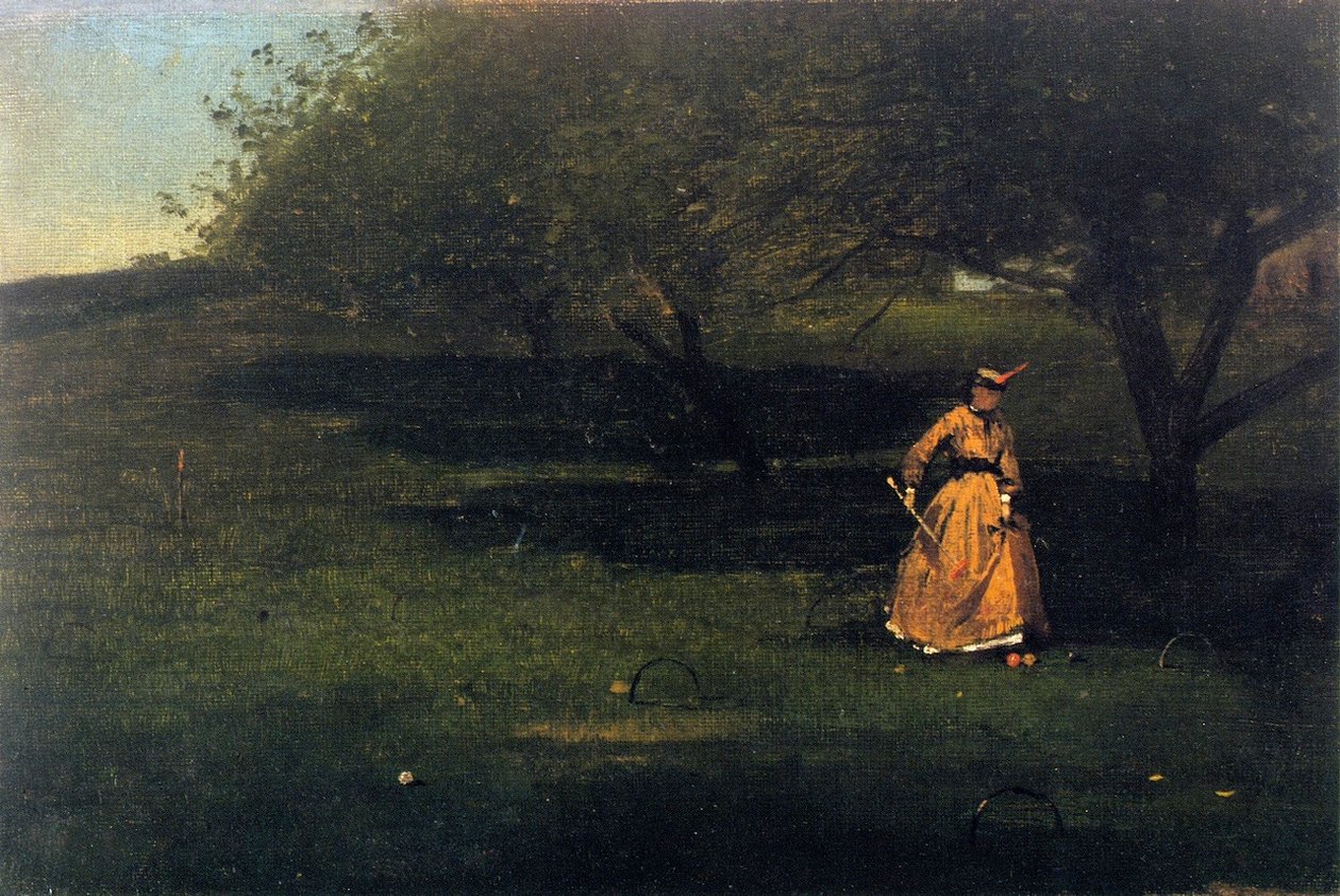 Kroketin pelaaja tekijältä Winslow Homer
