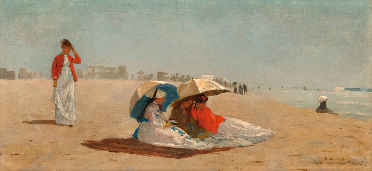 East Hampton Beach, Long Island tekijältä Winslow Homer