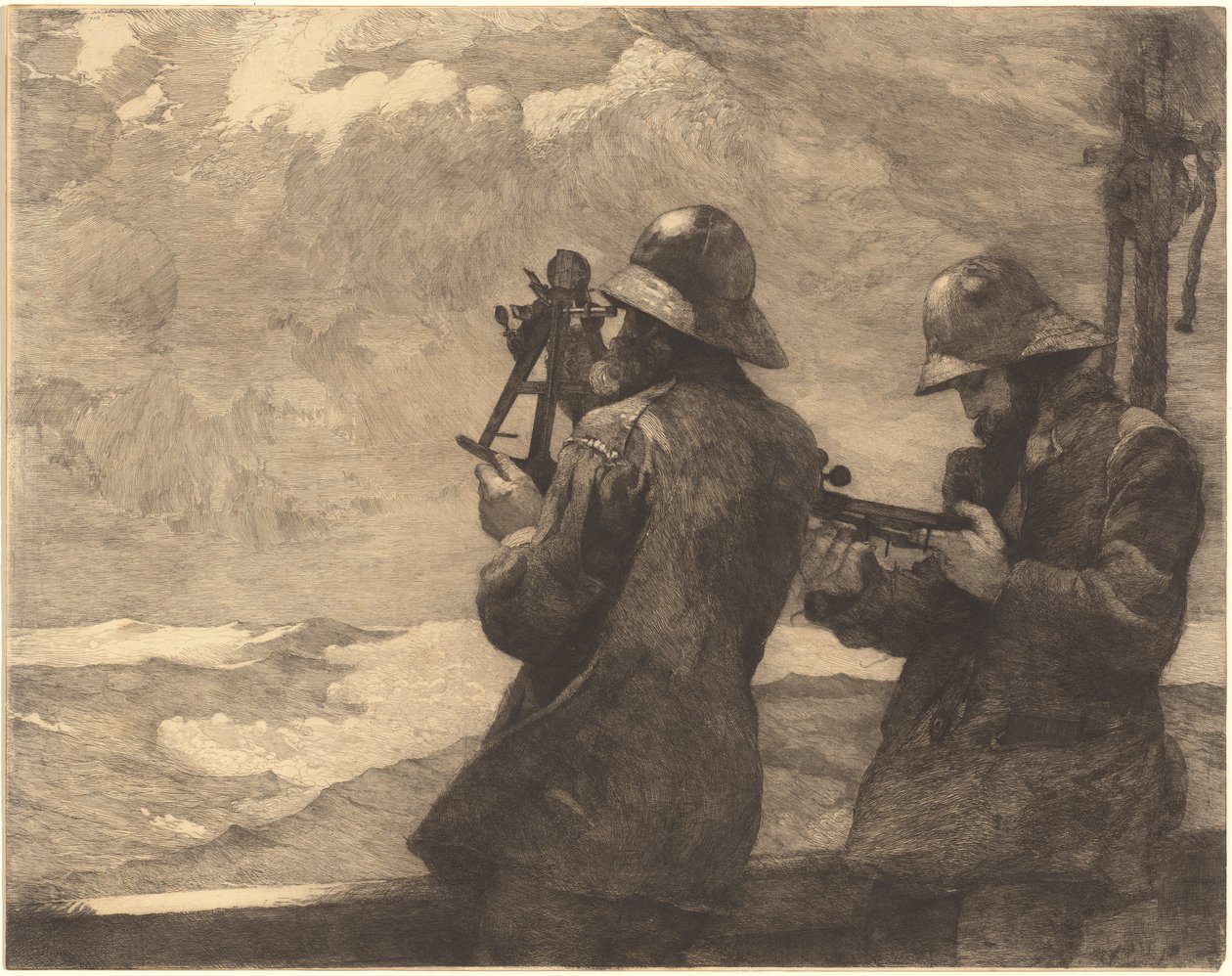 Kahdeksan kelloa tekijältä Winslow Homer