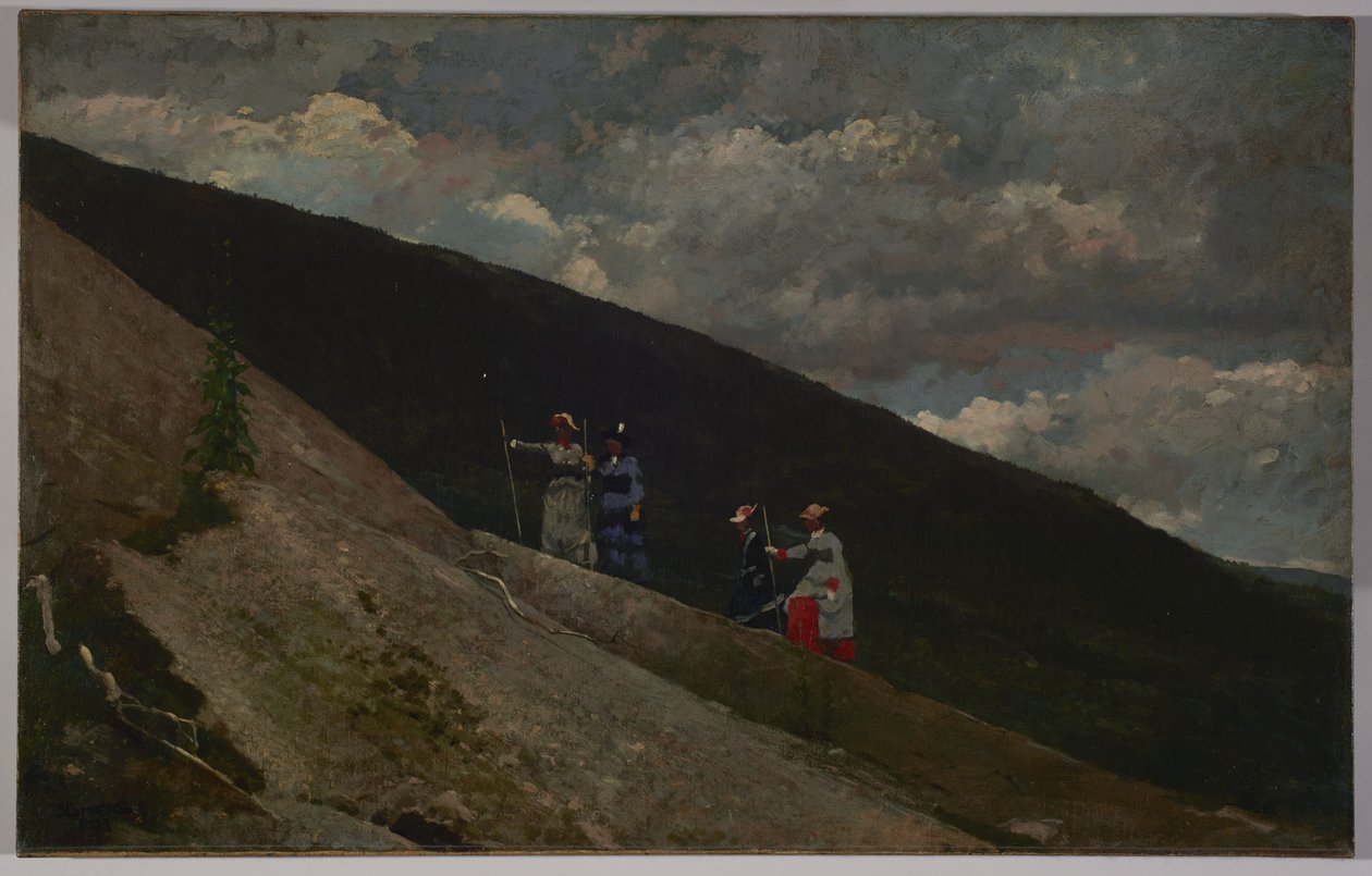 Huonekalut ja erilaiset esineet 1100- ja 1300-luvuilta tekijältä Winslow Homer