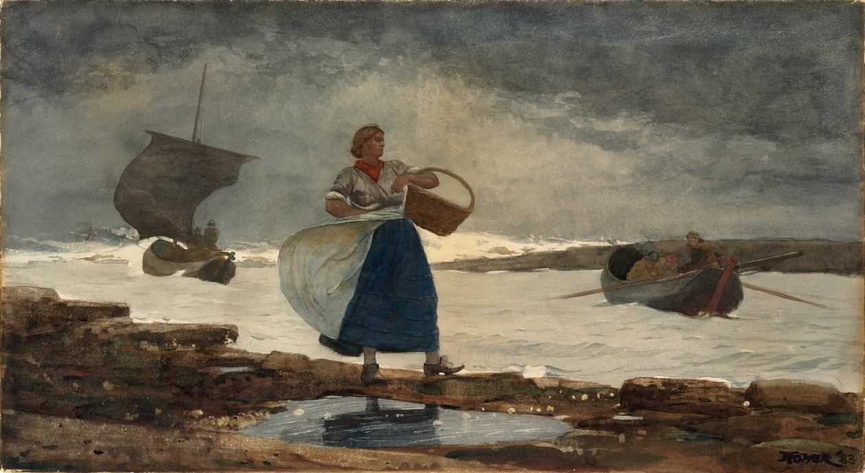 Baarin sisällä tekijältä Winslow Homer