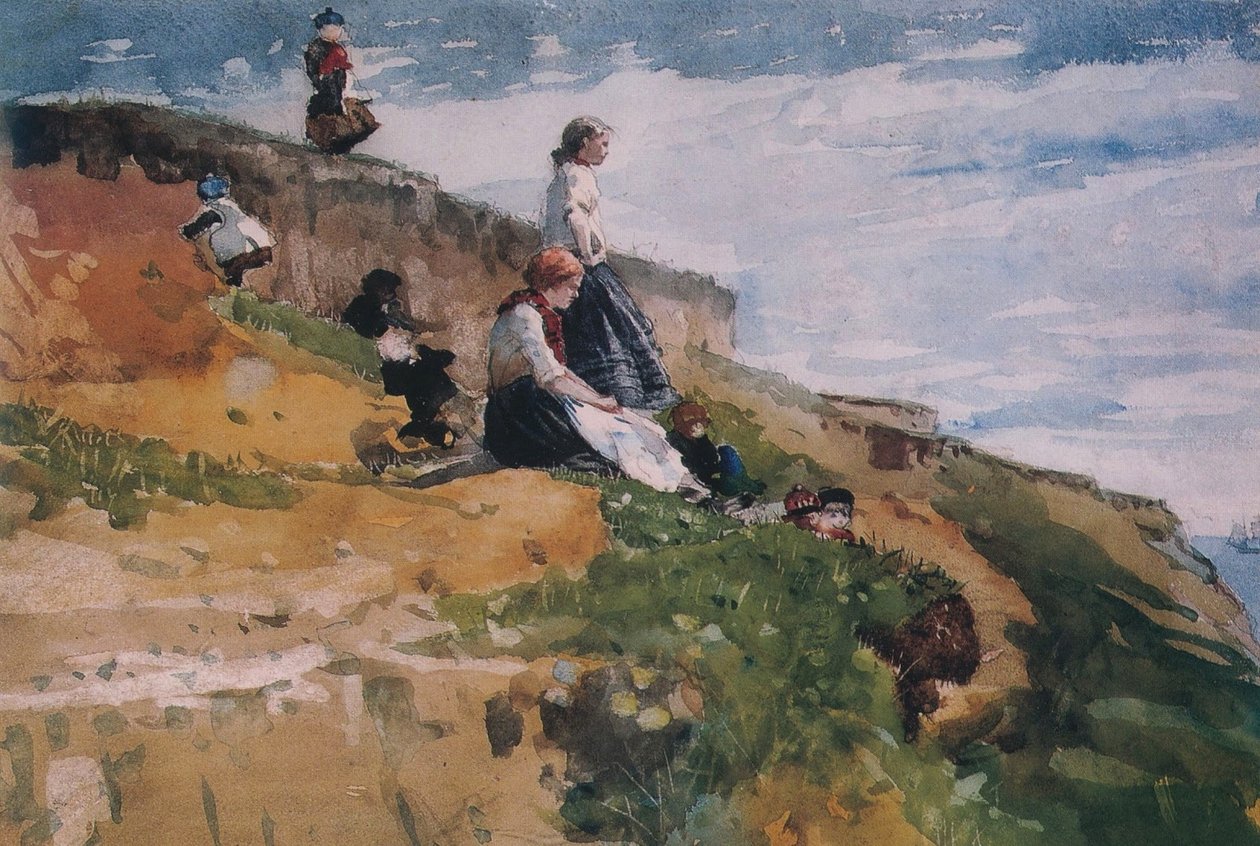 Kalliolla tekijältä Winslow Homer