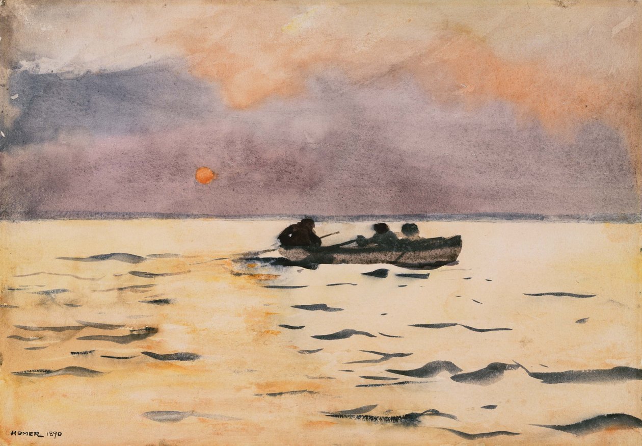 Soutu kotiin tekijältä Winslow Homer