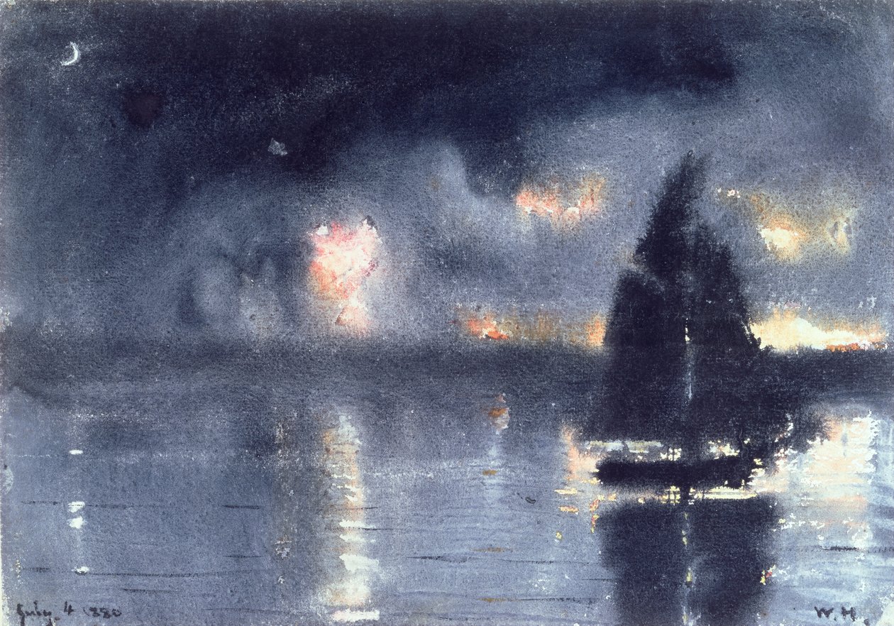 Huonekalut ja erilaiset esineet 1100- ja 1300-luvuilta tekijältä Winslow Homer