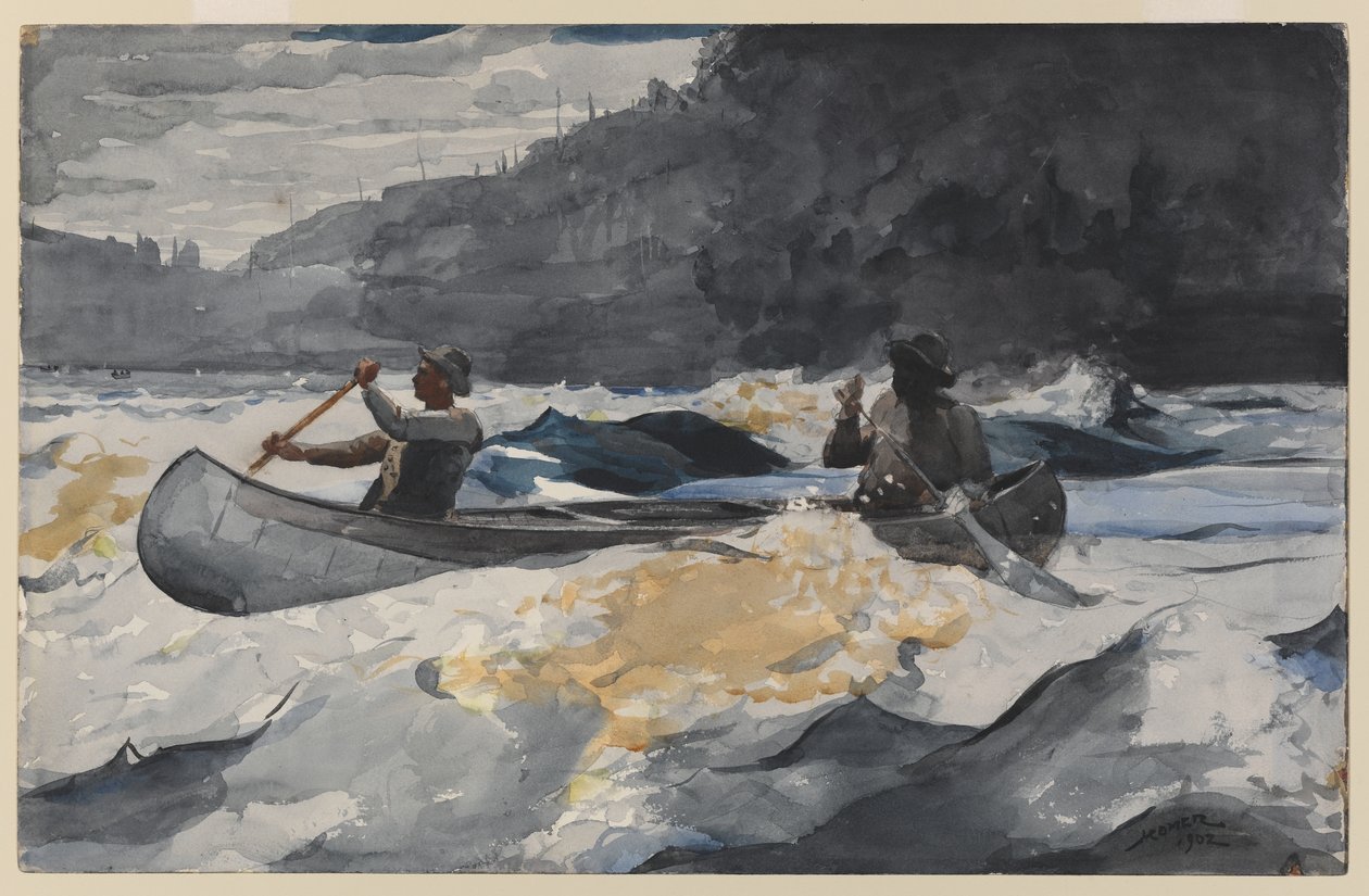 Huonekalut ja erilaiset esineet 1100- ja 1300-luvuilta tekijältä Winslow Homer