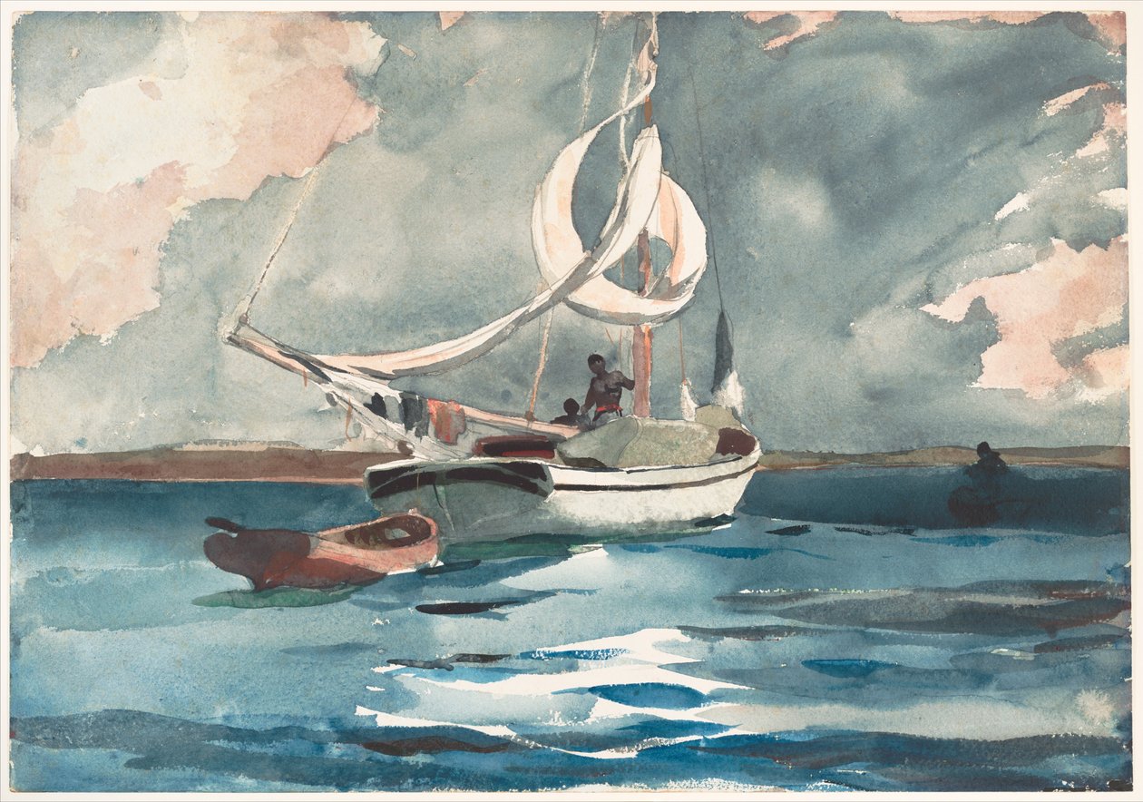 Purkutyöt, Nassau, 1899 tekijältä Winslow Homer