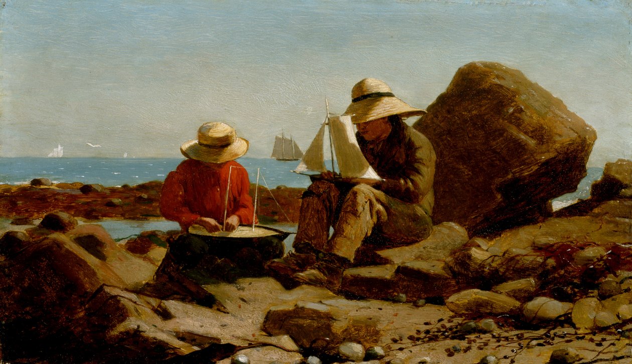 Veneen rakentajat tekijältä Winslow Homer