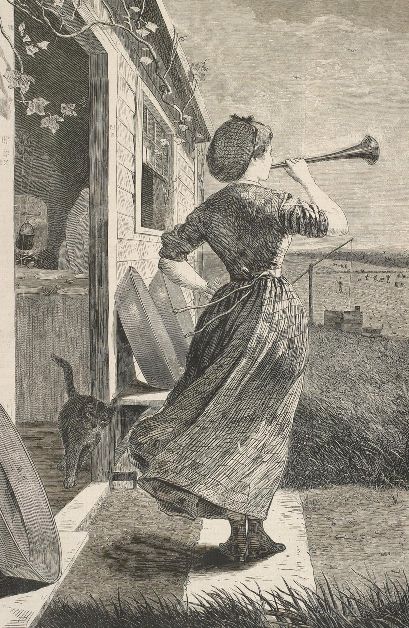 Illallinen Horn tekijältä Winslow Homer