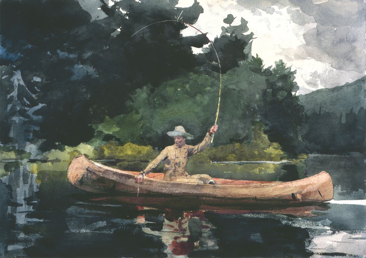 The North Woods (leikkii häntä) tekijältä Winslow Homer