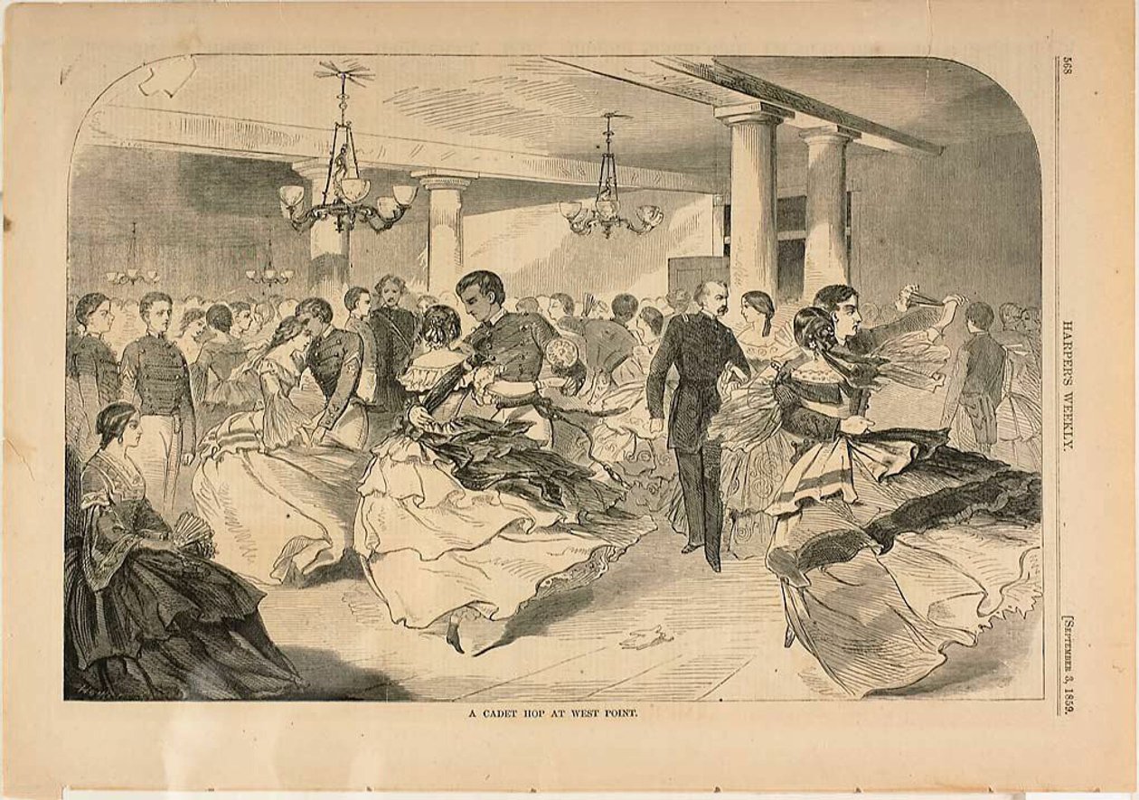 Kadettihyppy West Pointissa tekijältä Winslow Homer