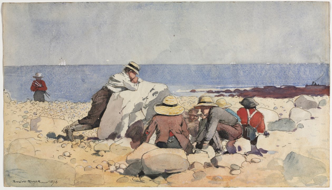 Simpukka-leivonta tekijältä Winslow Homer