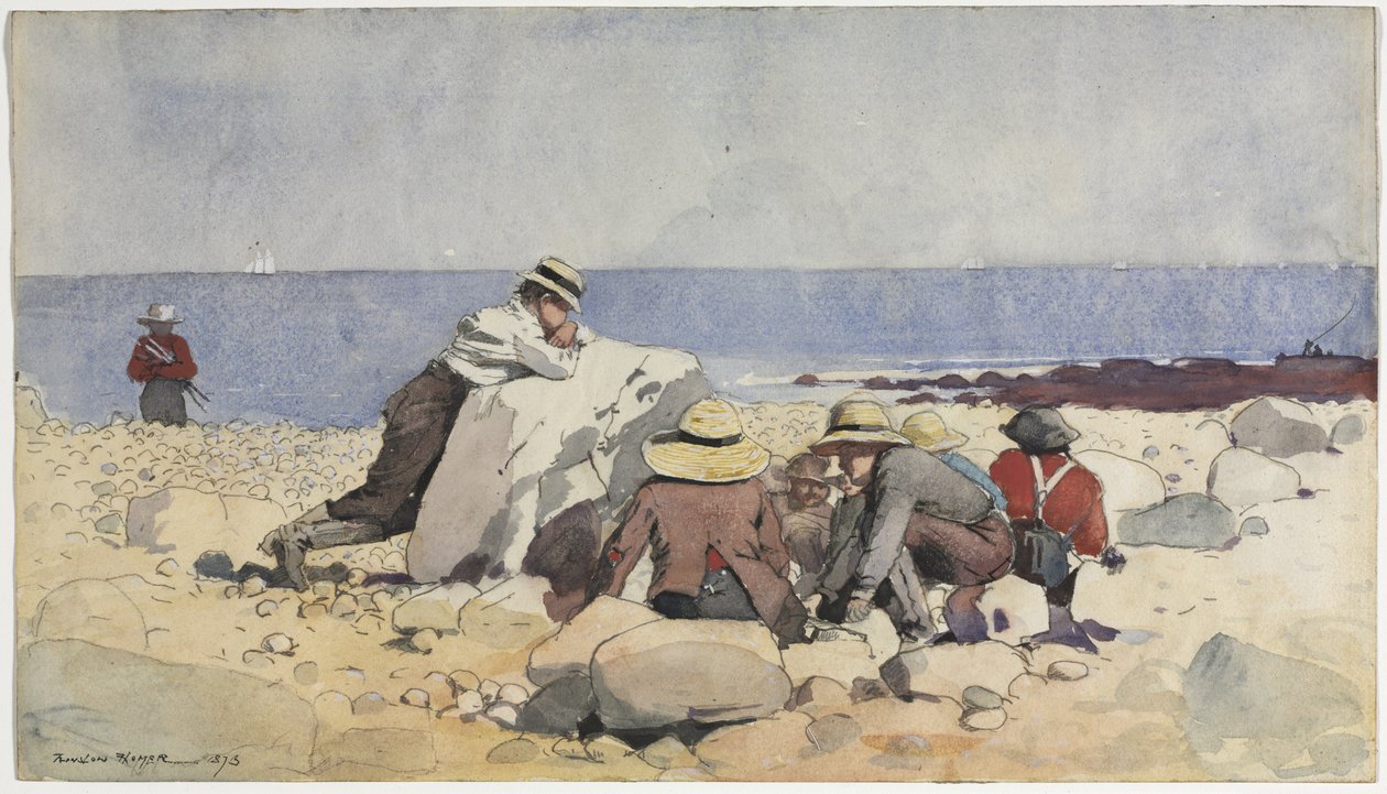 Simpukkajuhla tekijältä Winslow Homer