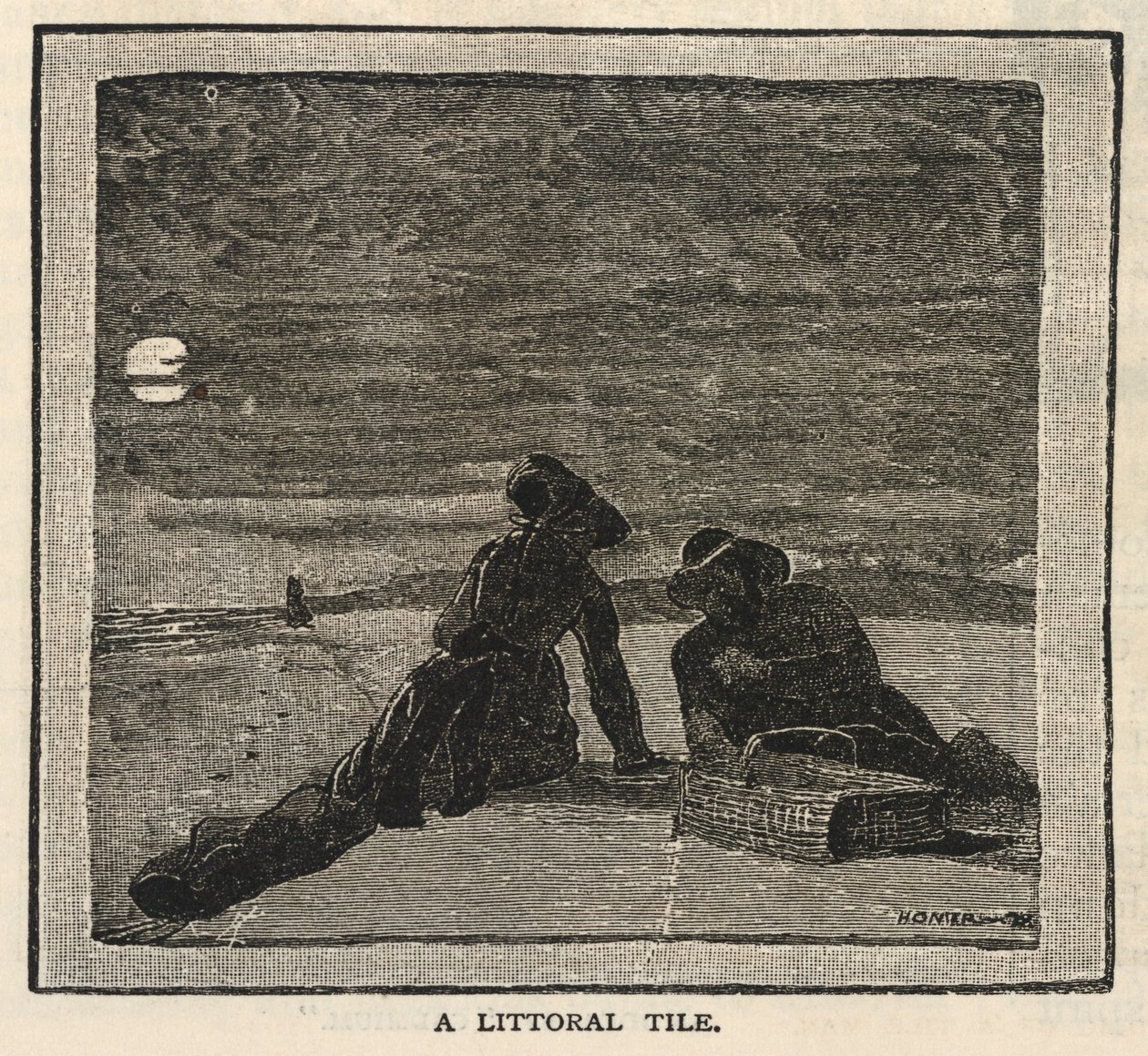 A Littoral Tile, Scribner