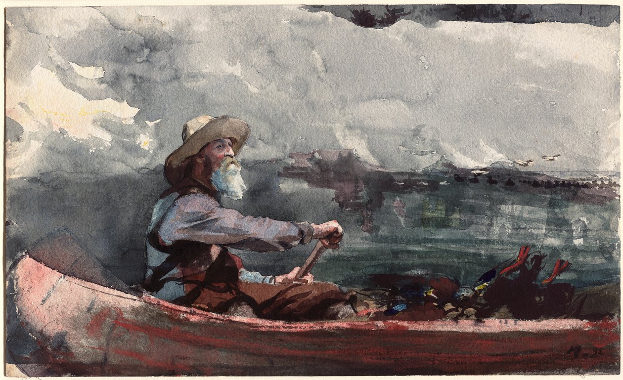 Adirondacks opas tekijältä Winslow Homer
